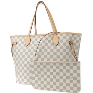 Louis Vuitton Damier Azur Canvas Neverfull MM